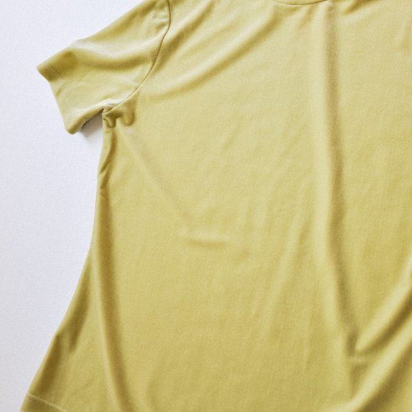 Vintage Velvet Mockneck Tshirt - Picture 2 of 5